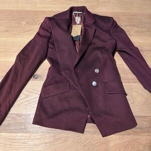 Boss Deep Burgundy Women's Blazer